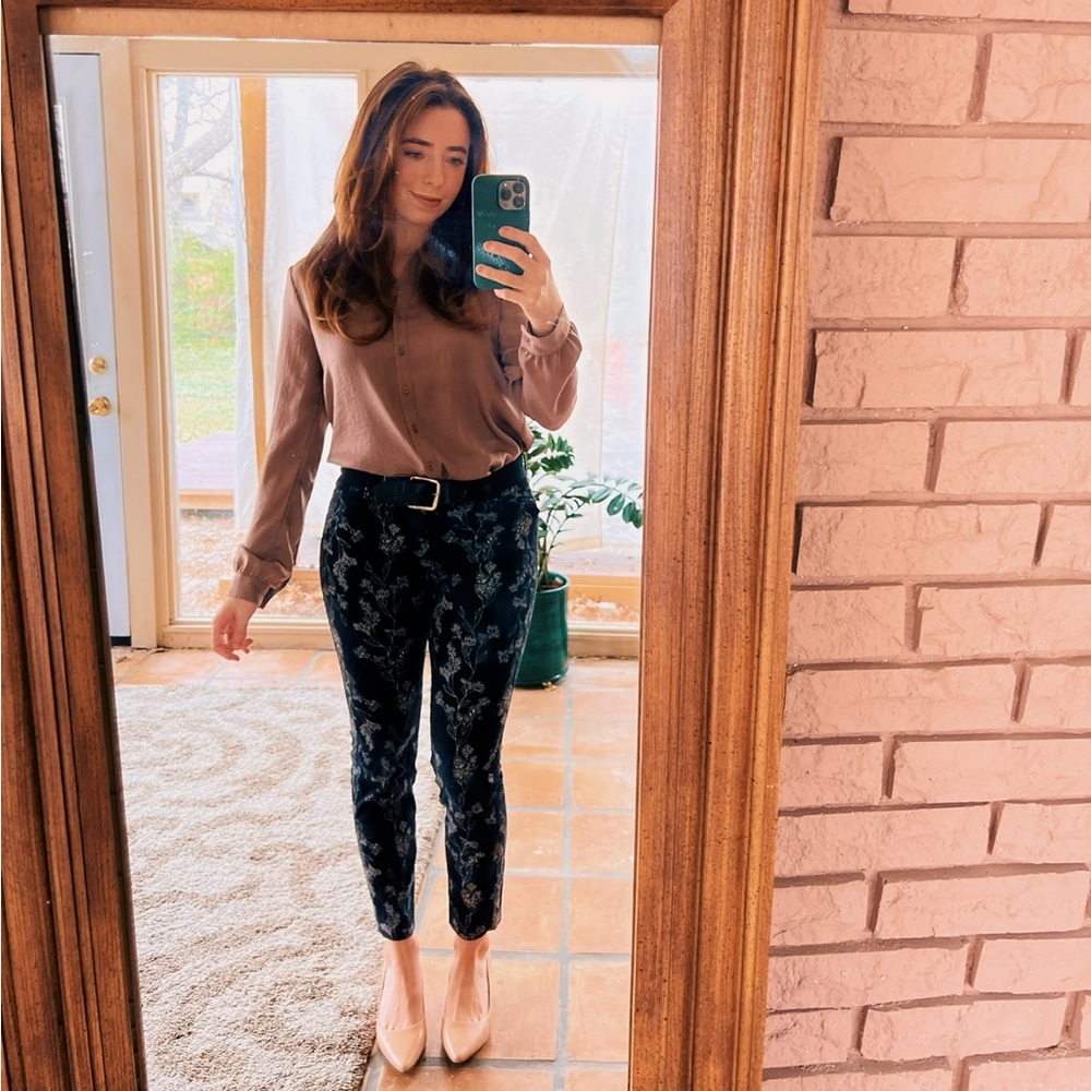 Floral Trousers